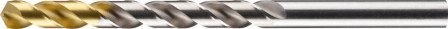 Foret hélicoïdal DIN338 HSS TiN-TiP forme C 4,9mm 
