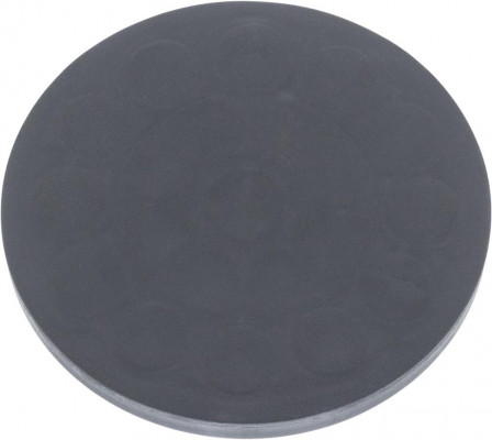 Aimant plat 22mm avec douille M4/caoutchouc 