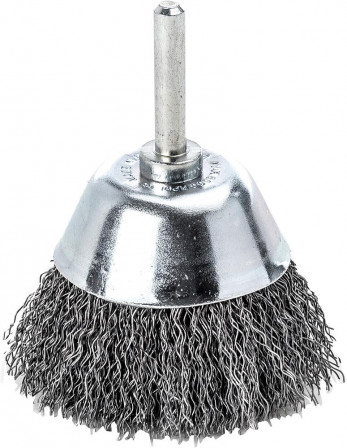 Brosse surface sur axe métal ond. 50x0,3mm 