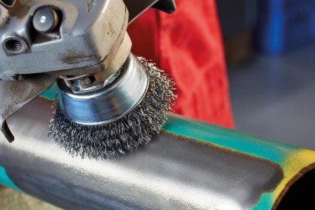 Brosse boisseau mét. ondulée 65x0,35mm 