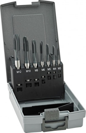 Taraud machine HSSE vapeur type INOX trou débouchant M3-M12 