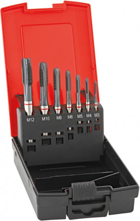 Taraud machine Jeu DIN371/376 type VG Type VG forme B M3-12 