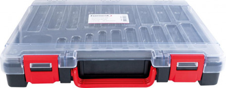 Jeu forets hél. DIN338 HSS rectifiés type N 170 pièces 1-10,0mm Cassette plastique 