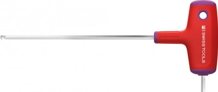 poignée en T avec sortie latérale Tête sphérique 10x200mm 