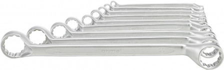 Jeu de clés polygonales doubles DIN838 6-32mm 9 pièces 