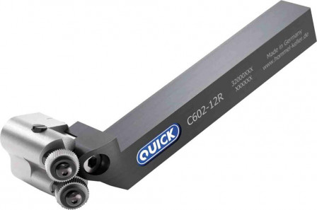 Porte-molette de fraisageC602-12R 12x12mm pour mo lette 8,9x2,5x4mm 