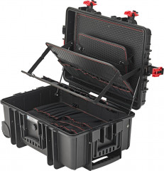 Valise à outils 539x359x220mm 43,5l avec ressort àgaz 