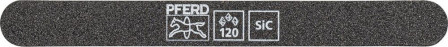 Lime à affûter  SF-R147-15-5 souple, 147x 15x5mm, SiC K 120, extrémités arrondies