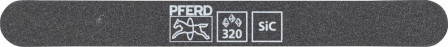 Lime à affûter  SF-R147-15-5 souple, 147x15x5mm, SiC K 320, extrémitésarrondies