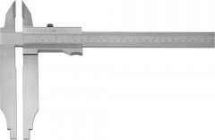 Pied à coulisse d'atelieravec pointe sans réglage fin 300x90mm 