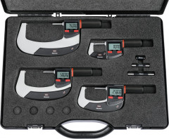 Jeu micromètres à affich.digi. MICRO 40 EWRi-LIP65 0-100 mm Integrated-Wireless 