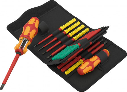Kraftform Kompakt VDE 17 pièces, avec cliquet 