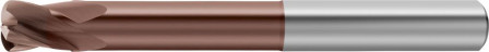 Fraise High-Feed c. m. 3,0mm D4 arrosage cent. Perrox type H n.u. extra-long. G-Mold 65HF 