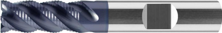 Fraises d'ébauche en carbure monobloc 6mm D4 TiAlN HB type HR norme d'usine 