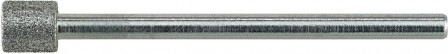 Meule sur tige diamant ST1A1W cylindrique 6x45mm/3
