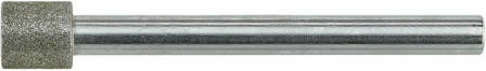 Meule sur tige diamant ST1A1W cylindrique 10x70mm/6 