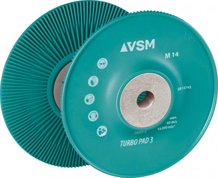 Plateau TURBO PAD 3 M14 115mm 
