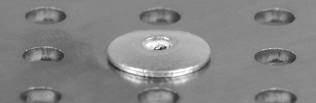 Rivet aveugle alu/acier tête bombée K14 5,0x30 mm