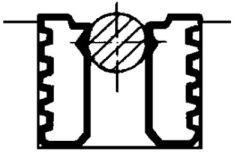 Mors prismatique et normal SBO T2 113mm 