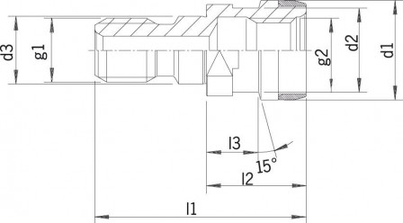 Tirette Ott SK50-M24 avecfiletage femelle 