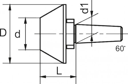 Cône pour pointes tournantes 18mm 