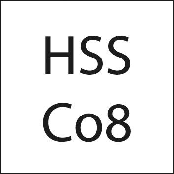 Jeu for cour rain. D338 HSS-Co8% Raptor1,0-10,5mm 0,5mm stg. a. for. a. tr.  