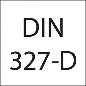 Fraise à rainurer courte HSSCo8 DIN327 forme D 8mm  