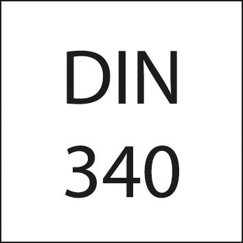 Foret hélicoïdal DIN340 HSS rectifié type N 12,50mm