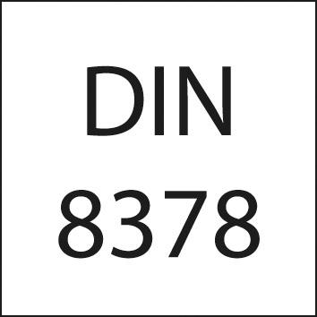 Foret étagé à double listel DIN8378 HSS 90° M5  
