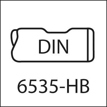 Fraise ratio longue DIN6527 carbure monobloc FIRE D4 queue HB 10mm  