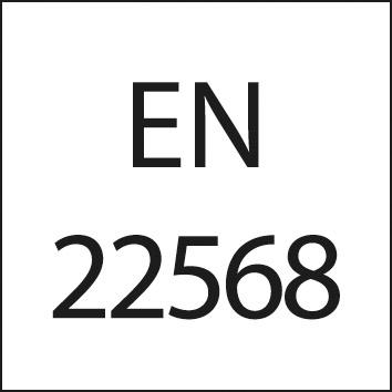 Filière EN22568 HSS M6x0,50  