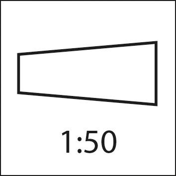 Alésoir à main goupilles coniques DIN2179 HSS 3,0mm 