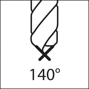 Foret hélicoïdal TB NU carbure monobloc FIRE queue 6537-HE 3xD 11,20mm  