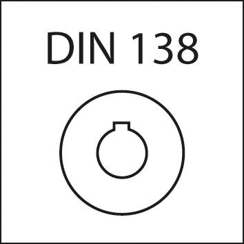 Fraise demi-cercle DIN855 HSS 100x17mm R 8,5  