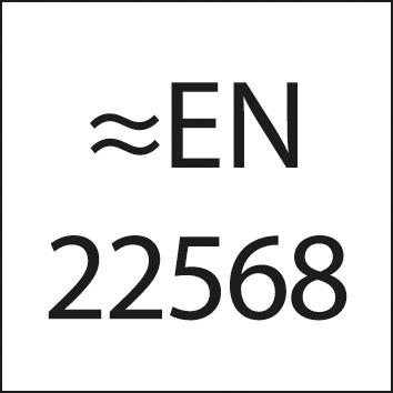 Porte-filière DIN22568 55x22mm sans retassures