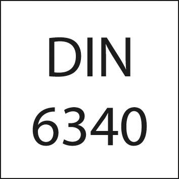 Rondelle plate, DIN6340 M22  