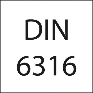 Bride de serrage DIN6316 6,6x60mm 