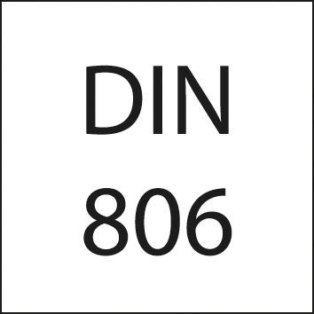 Pointe de centrage fixe DIN806 CM 5 WS  