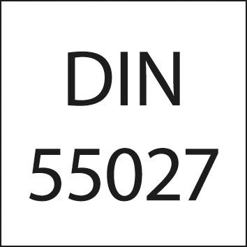 Faux-plateau DIN55027/22 200mm cône court 6  