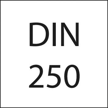Porte-filière DIN22568 20x7mm sans retassures  