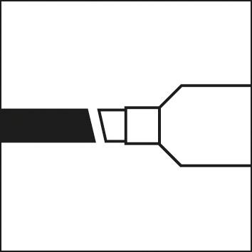 Marqueur permanent 1 noir