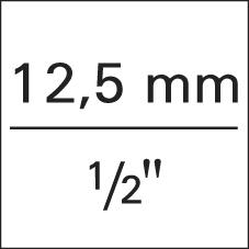 Cliquet réversible ZYKLOPHybrid 1/2