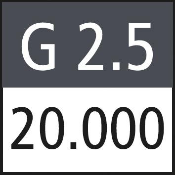 Mandrin à méplat DIN69871AD SK40 14mm A63 