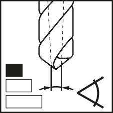 Foret hélicoïdal DIN338 M42Co8 TiALN type N 3,5mm 