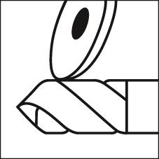 Foret aléseur DIN343 HSS queue CM2 19,0mm 