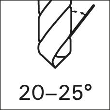 Jeu for cour rain. D338 HSS-Co8% Raptor1,0-10,5mm 0,5mm stg. a. for. a. tr.  