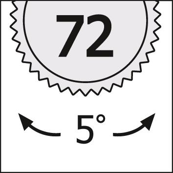 Cliquet réversible ZYKLOPspeed 1/4