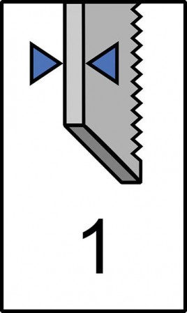 Lame scie saut. Expert T 128 BHM Pack de 3 pcs 