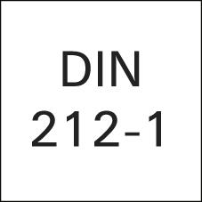 Alésoir machine DIN212 HSSE forme D 7,50mm 