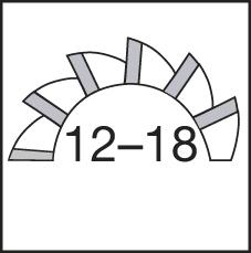 Fraise 3 tailles DIN885 HSSE type HR forme A denture croisée 50x8mm 